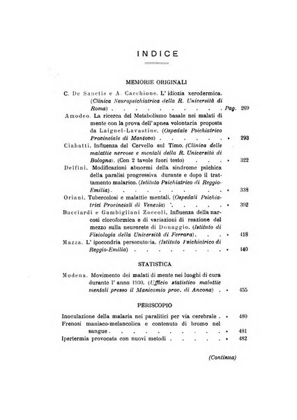 Rivista sperimentale di freniatria e medicina legale delle alienazioni mentali organo della Società freniatrica italiana