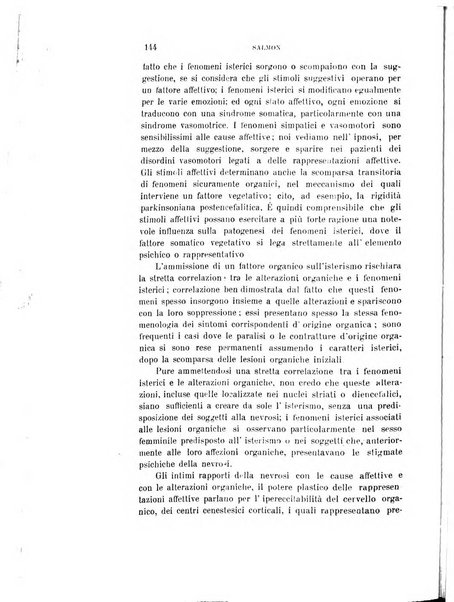 Rivista sperimentale di freniatria e medicina legale delle alienazioni mentali organo della Società freniatrica italiana