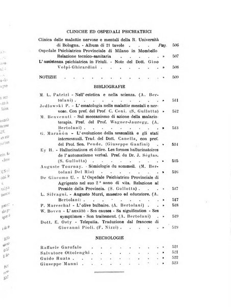 Rivista sperimentale di freniatria e medicina legale delle alienazioni mentali organo della Società freniatrica italiana