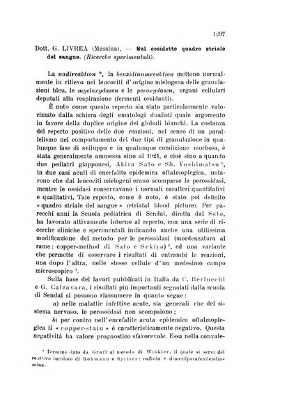 Rivista sperimentale di freniatria e medicina legale delle alienazioni mentali organo della Società freniatrica italiana