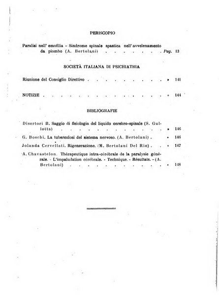 Rivista sperimentale di freniatria e medicina legale delle alienazioni mentali organo della Società freniatrica italiana