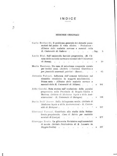 Rivista sperimentale di freniatria e medicina legale delle alienazioni mentali organo della Società freniatrica italiana