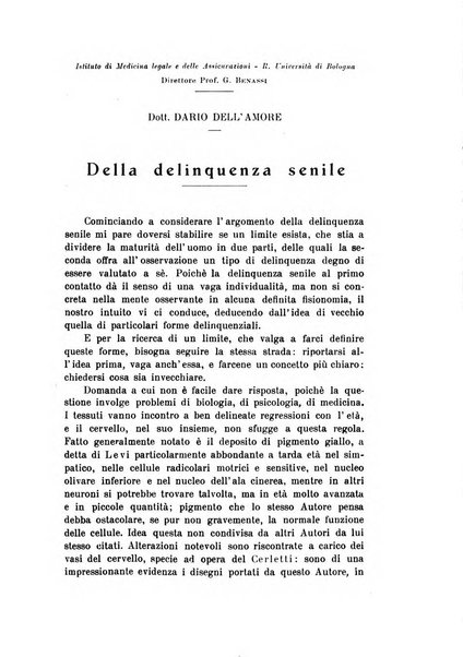 Rivista sperimentale di freniatria e medicina legale delle alienazioni mentali organo della Società freniatrica italiana