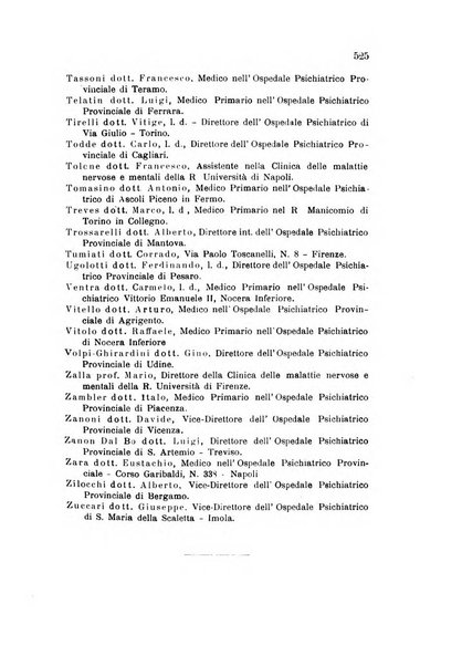 Rivista sperimentale di freniatria e medicina legale delle alienazioni mentali organo della Società freniatrica italiana