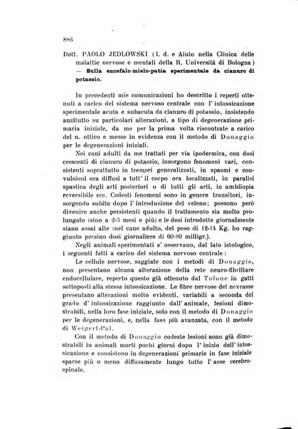 Rivista sperimentale di freniatria e medicina legale delle alienazioni mentali organo della Società freniatrica italiana