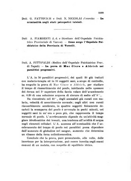 Rivista sperimentale di freniatria e medicina legale delle alienazioni mentali organo della Società freniatrica italiana