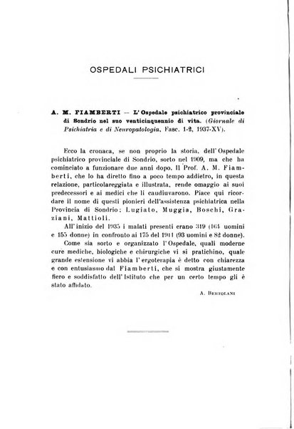 Rivista sperimentale di freniatria e medicina legale delle alienazioni mentali organo della Società freniatrica italiana