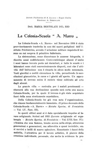 Rivista sperimentale di freniatria e medicina legale delle alienazioni mentali organo della Società freniatrica italiana