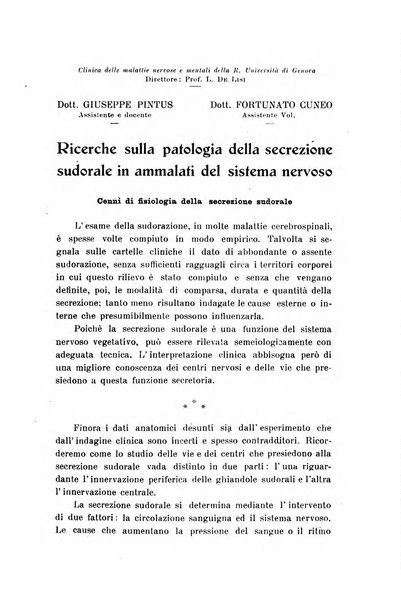 Rivista sperimentale di freniatria e medicina legale delle alienazioni mentali organo della Società freniatrica italiana