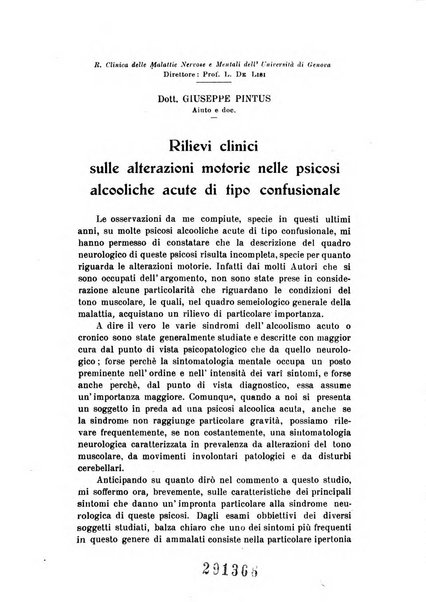 Rivista sperimentale di freniatria e medicina legale delle alienazioni mentali organo della Società freniatrica italiana