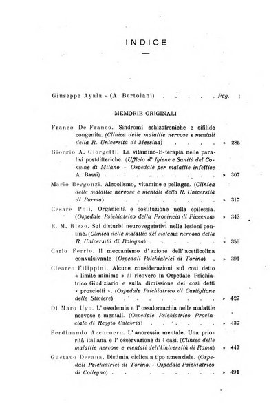 Rivista sperimentale di freniatria e medicina legale delle alienazioni mentali organo della Società freniatrica italiana