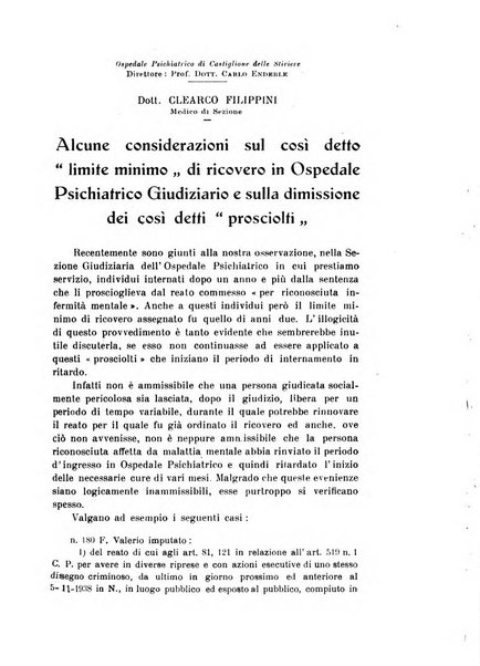 Rivista sperimentale di freniatria e medicina legale delle alienazioni mentali organo della Società freniatrica italiana