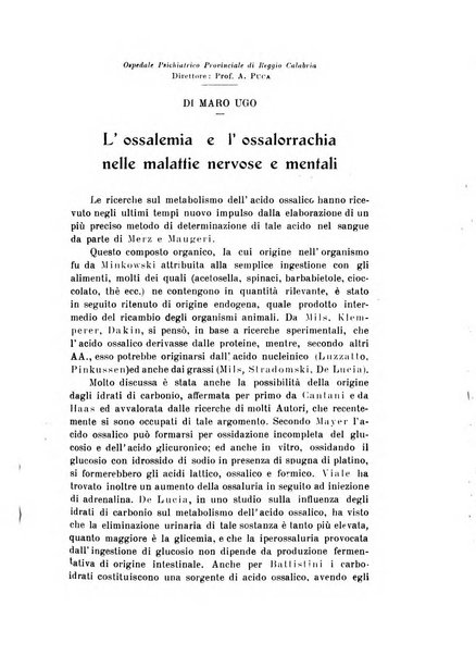 Rivista sperimentale di freniatria e medicina legale delle alienazioni mentali organo della Società freniatrica italiana