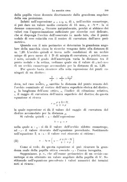 Annali di ottalmologia e clinica oculistica