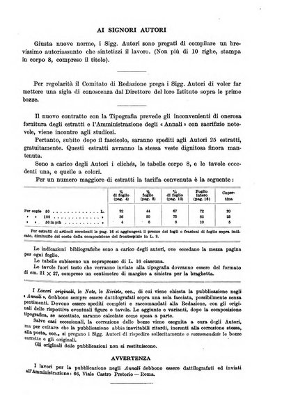 Annali di ottalmologia e clinica oculistica