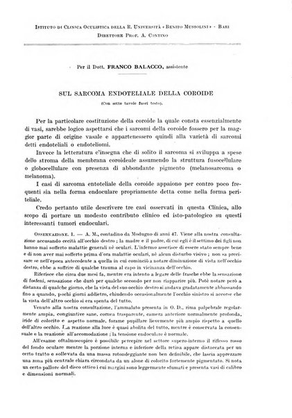 Annali di ottalmologia e clinica oculistica