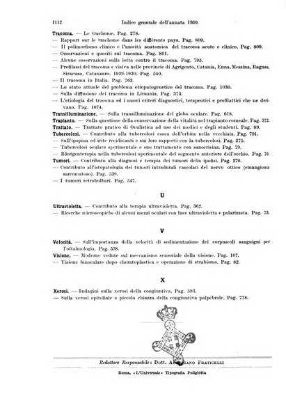 Annali di ottalmologia e clinica oculistica