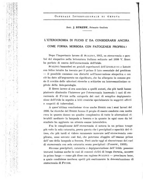 Annali di ottalmologia e clinica oculistica