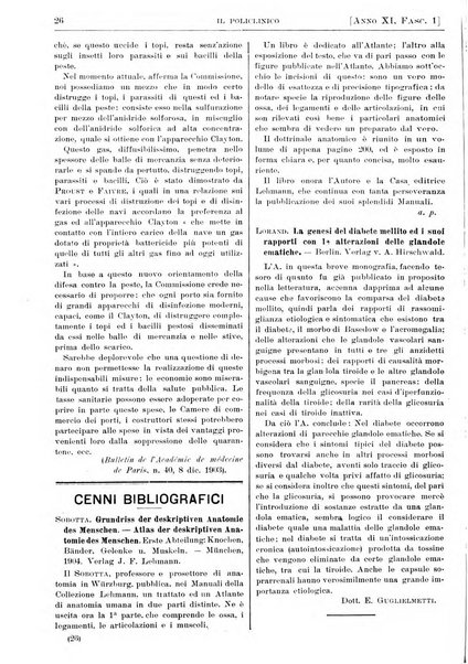 Il policlinico. Sezione pratica periodico di medicina, chirurgia e igiene