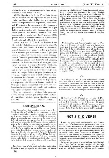 Il policlinico. Sezione pratica periodico di medicina, chirurgia e igiene