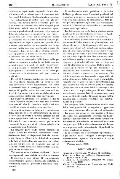 Il policlinico. Sezione pratica periodico di medicina, chirurgia e igiene