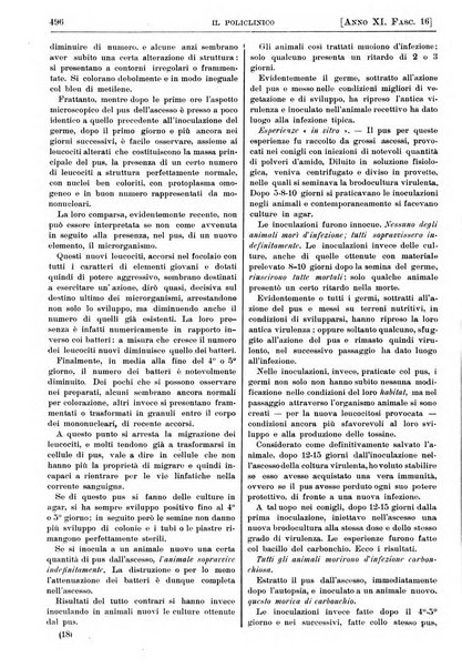 Il policlinico. Sezione pratica periodico di medicina, chirurgia e igiene