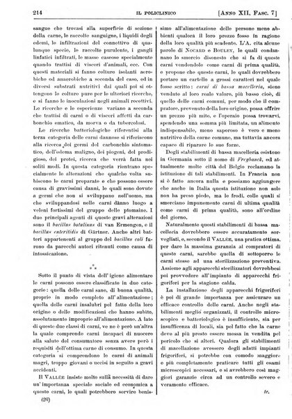 Il policlinico. Sezione pratica periodico di medicina, chirurgia e igiene