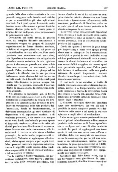 Il policlinico. Sezione pratica periodico di medicina, chirurgia e igiene