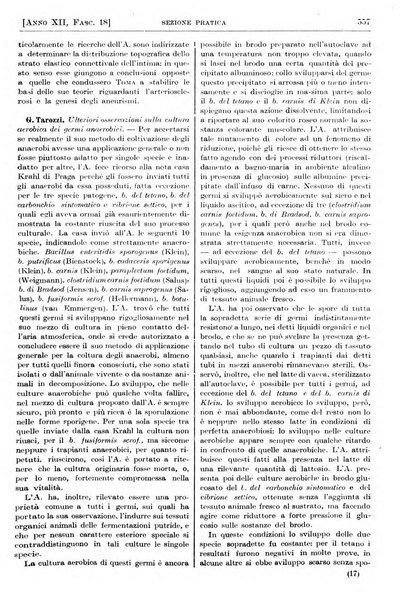 Il policlinico. Sezione pratica periodico di medicina, chirurgia e igiene