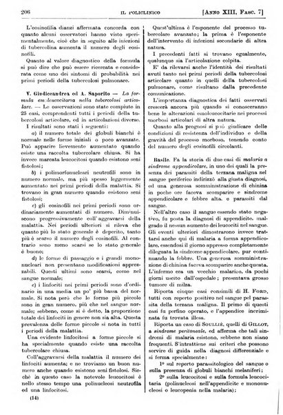 Il policlinico. Sezione pratica periodico di medicina, chirurgia e igiene