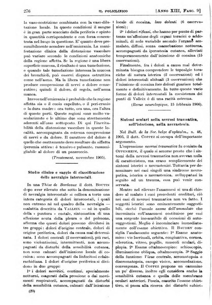 Il policlinico. Sezione pratica periodico di medicina, chirurgia e igiene