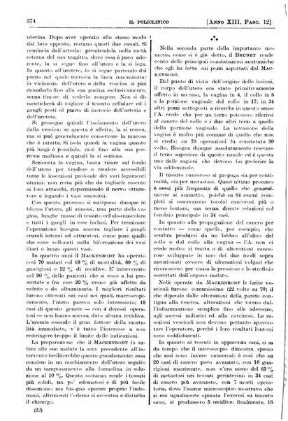 Il policlinico. Sezione pratica periodico di medicina, chirurgia e igiene