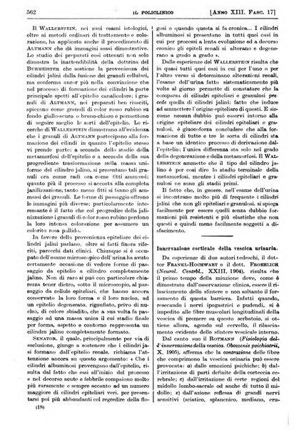 Il policlinico. Sezione pratica periodico di medicina, chirurgia e igiene