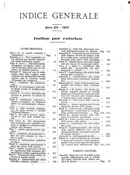 Il policlinico. Sezione pratica periodico di medicina, chirurgia e igiene