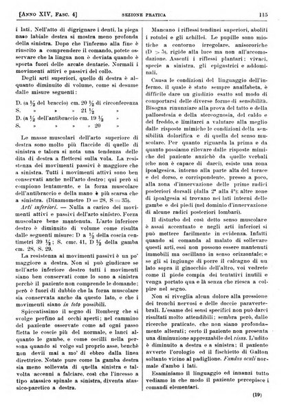 Il policlinico. Sezione pratica periodico di medicina, chirurgia e igiene