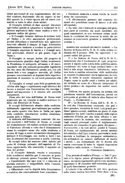 Il policlinico. Sezione pratica periodico di medicina, chirurgia e igiene