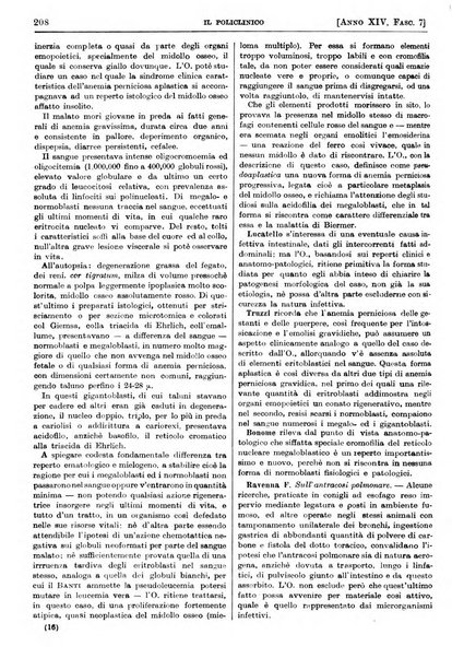 Il policlinico. Sezione pratica periodico di medicina, chirurgia e igiene