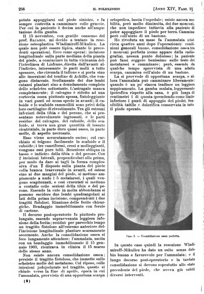 Il policlinico. Sezione pratica periodico di medicina, chirurgia e igiene