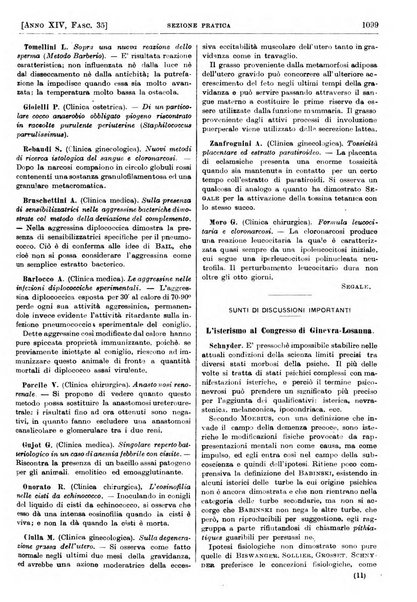 Il policlinico. Sezione pratica periodico di medicina, chirurgia e igiene