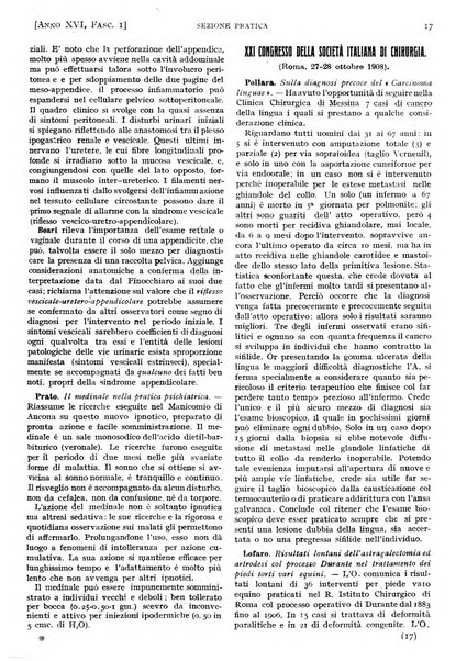 Il policlinico. Sezione pratica periodico di medicina, chirurgia e igiene