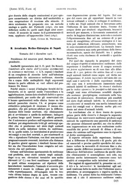 Il policlinico. Sezione pratica periodico di medicina, chirurgia e igiene