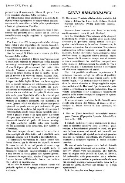 Il policlinico. Sezione pratica periodico di medicina, chirurgia e igiene