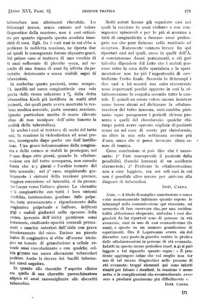 Il policlinico. Sezione pratica periodico di medicina, chirurgia e igiene