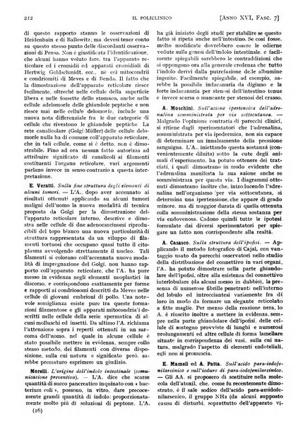 Il policlinico. Sezione pratica periodico di medicina, chirurgia e igiene