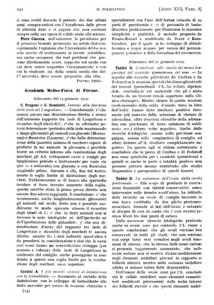 Il policlinico. Sezione pratica periodico di medicina, chirurgia e igiene