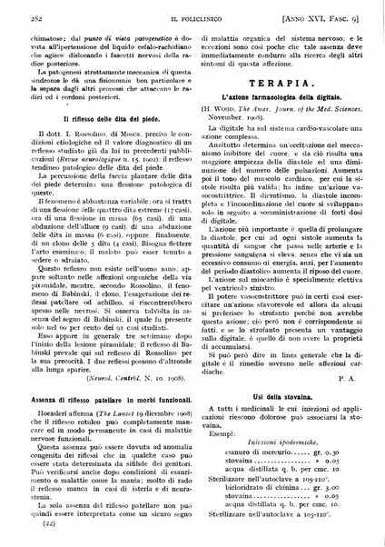 Il policlinico. Sezione pratica periodico di medicina, chirurgia e igiene