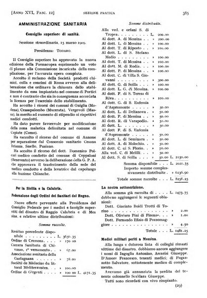 Il policlinico. Sezione pratica periodico di medicina, chirurgia e igiene