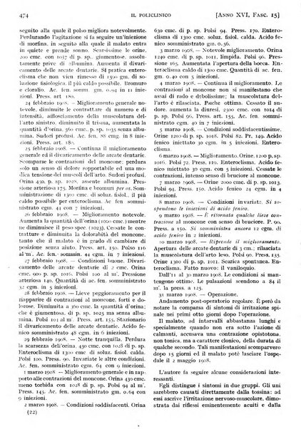 Il policlinico. Sezione pratica periodico di medicina, chirurgia e igiene