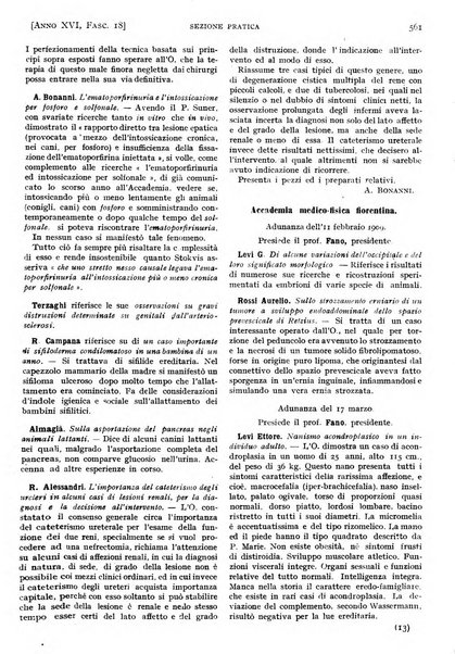 Il policlinico. Sezione pratica periodico di medicina, chirurgia e igiene