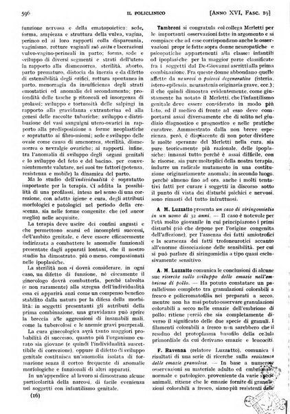 Il policlinico. Sezione pratica periodico di medicina, chirurgia e igiene